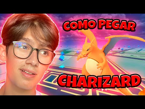 COMO PEGAR UM CHARIZARD NO POKEMON GO!