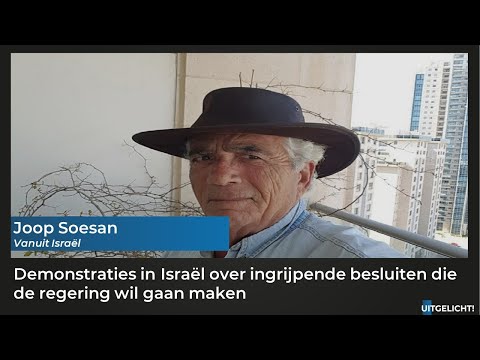 Uitgelicht! 09 januari 2023 - Joop Soesan over demonstratie in Israël