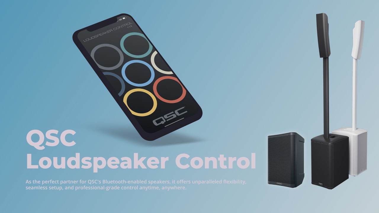 HOW TO「QSC LoudSpeaker Control ペアリング方法」