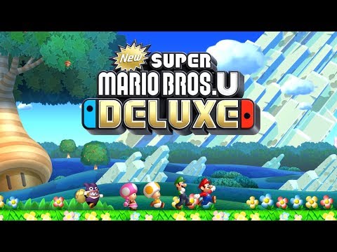 New Super Mario Bros. U Deluxe Worlds 1-9 Full Game (All Star Coins)