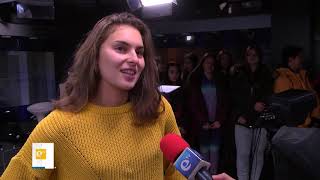 Ученици от Финансово-стопанската гимназия на гости на Етв