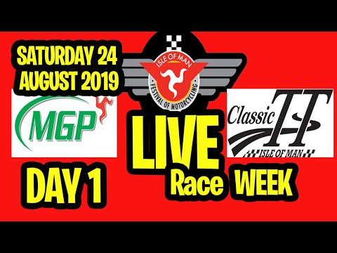 (live)(Festival of Motorcycling) Classic TT & Manx Grand Prix race Week Day 1 2019