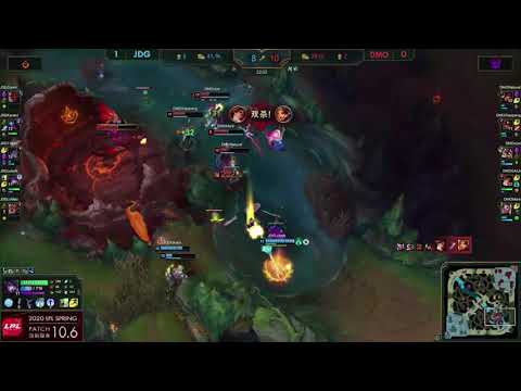 LokeN and Yagao put on the finishing touches 2v5 | LPL 2020 Spring | JDG vs DMG
