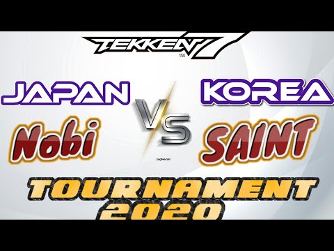 JAPAN VS KOREA ^2020^ |Saint (Ganryu) Vs Nobi (Draguvov) Tekken 7 Tournament