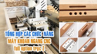 CÁC CHỨC NĂNG TUYỆT VỜI CỦA MÁY KHOAN LẮC MỘNG TRỤC Z CNC-2500B2Z