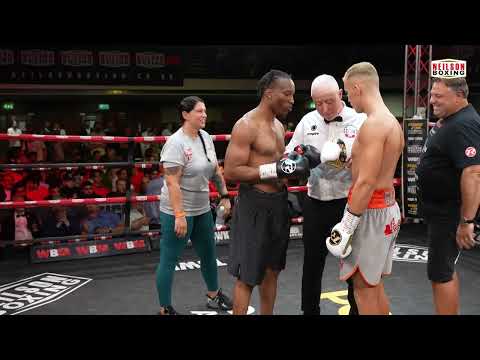 Alfie Gaskin vs Victor Edagha (Full Fight) - Fight Town York Hall - Neilson Boxing - 1st July