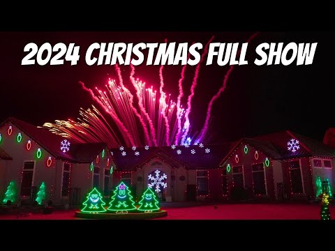 2024 Christmas Light Show - Full Show!