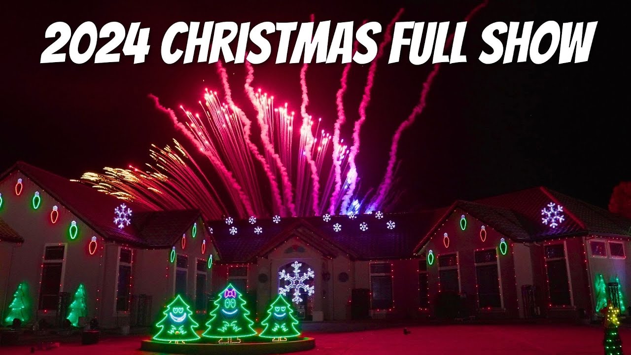2024 Christmas Light Show - Full Show!