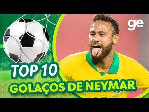 GOLAÇOS DE NEYMAR NA SELEÇÃO BRASILEIRA | LISTAS | ge.globo