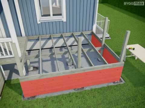 Bygg en terasse byggeprosjekt velkommen til byggmax!