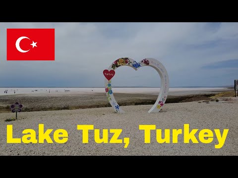 Lake Tuz, Turkey - Salt Lake - 4k 🇹🇷