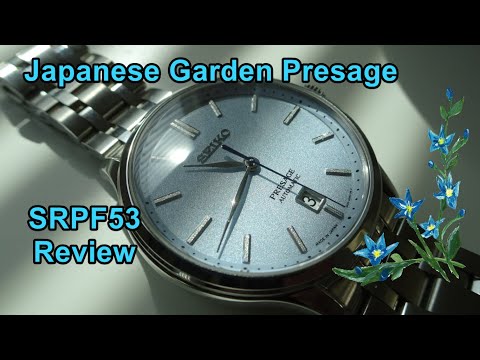 Seiko Presage SRPF53 - Great Looking Light Blue Dial Dress Watch!