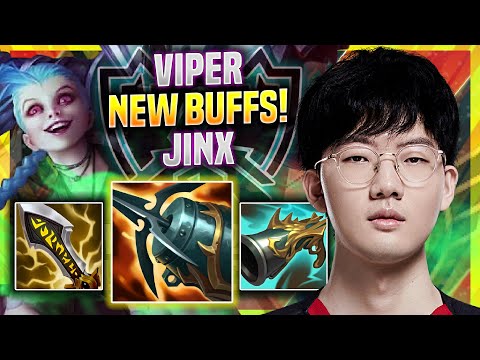 VIPER TRIES JINX WITH NEW BUFFS IN EUW SOLOQ! - EDG Viper Plays Jinx ADC vs Varus!
