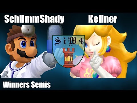 SiW4 - eR | Kellner (Peach) Vs. Schlimmshady (Doc) - Winners Semis - Melee Singles