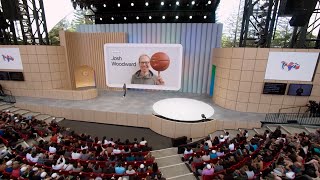 Google IO 2025 Keynote | Josh Woodward Demo, Vice President of Google Labs and Gemini