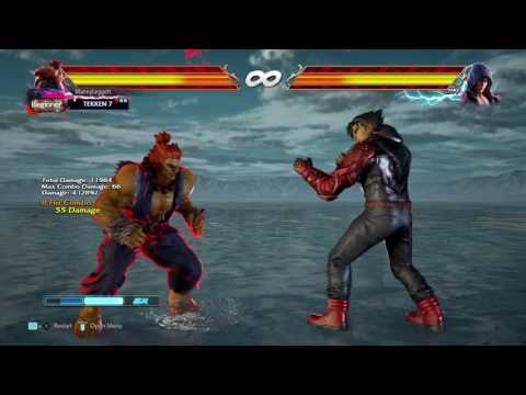 TEKKEN™7 Super Basic Akuma BnB's
