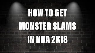 HOW TO ACCESS CONTACT DUNK ANIMATIONS **EVERY TIME**!! NBA 2K18