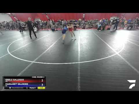 122 Lbs Cons. Round 2 - Gisele Gallegos, MN Vs Margaret Gillmore, WI 7f8a