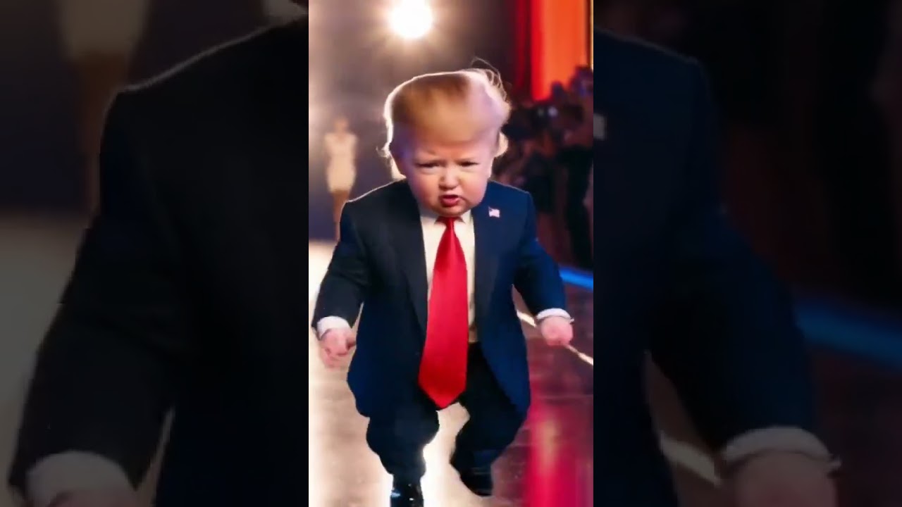 Baby Trump ai generated funny video #ai #technology #baby #trump