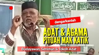 Download lagu 🔴 Pituah MAK KATIK tentang Adat dan Agama [Eps.1] Musra Dahrizal Katik Rajo Mangkuto | ABS SBK | mp3