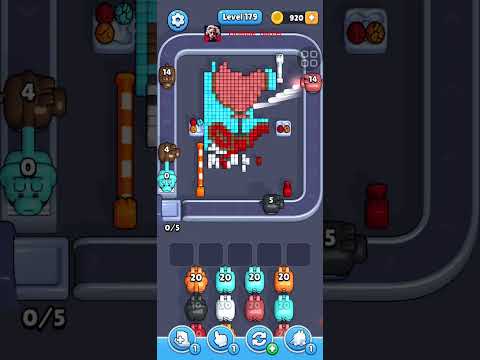 Pixel Flow Level 179 Walkthrough