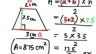 Area of a trapezoid 5.5 gr 7 nelson 11 21 18