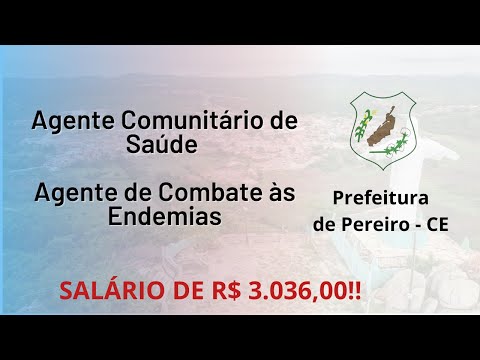 Prefeitura de Pereiro/CE  - Agente Comunitário de Saúde e Agente de Combate às Endemias - CONSULPAM