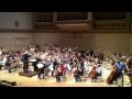 John Williams rehearses Luke and Leia with the Boston Pops