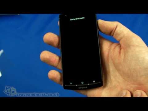 Sony Ericsson XPERIA Arc unboxing video