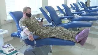 Харківські військові здали кров