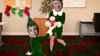Donald Trump Hillary Clinton Elf Yourself Happy Election Day