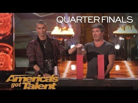 Most Dangerous Act On America's Got Talent 2018 | Aaron Crow