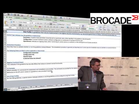VMworld 2014 Edward Haletky – Using the vSphere Hardening Guide