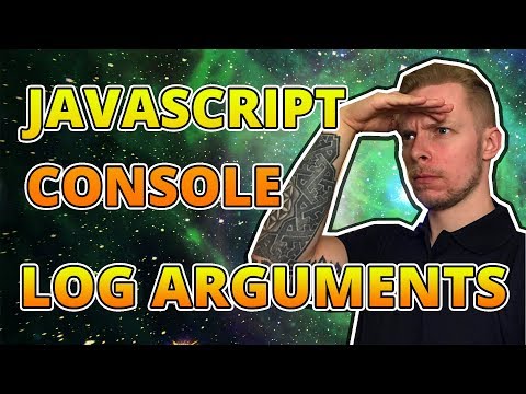 Javascript Console Log Arguments
