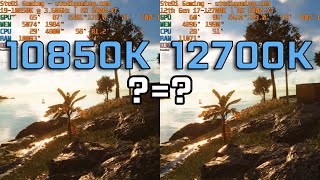Video thumbnail for i9-10850K vs. i7-12700K Gaming Benchmarks by SteDi Gaming