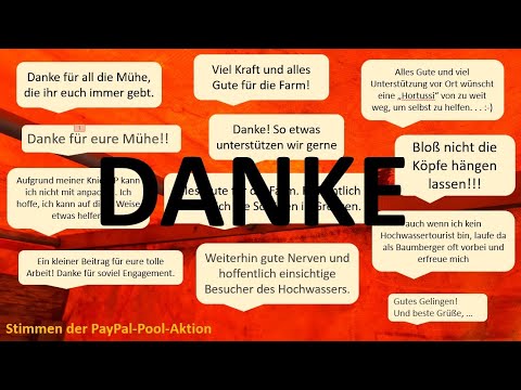 Danke sagt Rheinwiesen Farm Monheim Baumberg