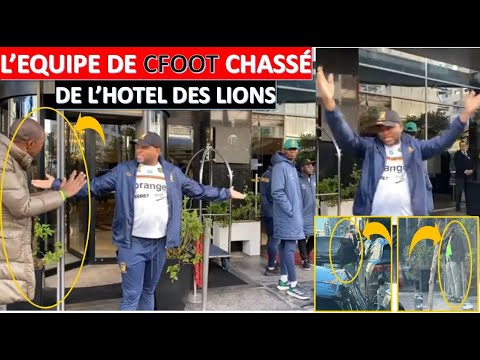 The CFOOT team was turned away at the entrance to the Lions' Hotel in Morocco.