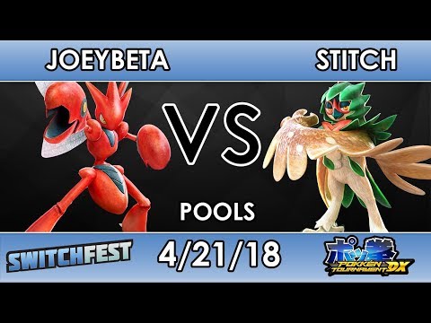 Switchfest - YV WC DCG | Joeybeta (Scizor) VS TSD | Stitch (Decidu) - Pokken DX - Pools