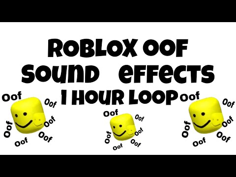 ROBLOX OOF sound effects (1 hour loop)