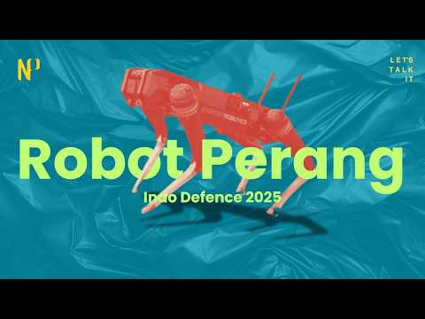 Robot Dan Drone Buat Militer, Pertahanan dan Keamanan di Indo Defence 2025