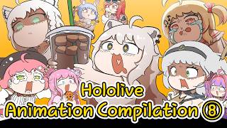 【Hololive】 Hololive Animation Compilation ⑧ 【Ebihurai/clip/Animation】