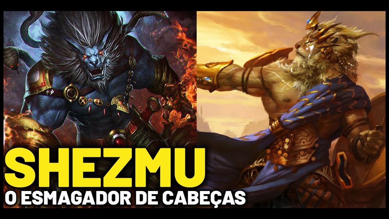 SHEZMU - O ESMAGADOR DE CABEÇAS - MITOLOGIA EGÍPCIA
