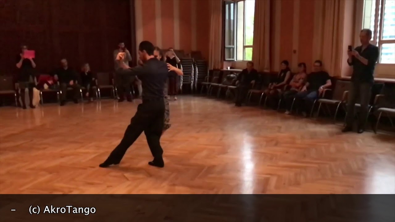2017 Tango Argentino Masterclass: Enrosque - Daniela Kizyma y Pablo Velez