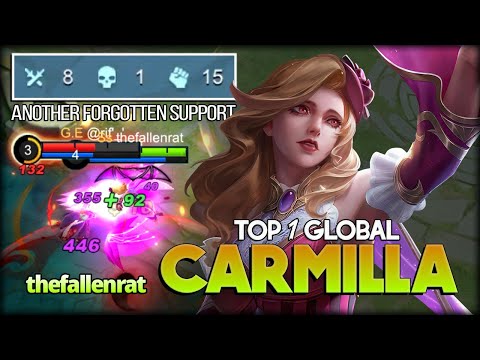 Another Most Underestimated Hero? I Don't Think So. thefallenrat Top 1 Global Carmilla - MLBB