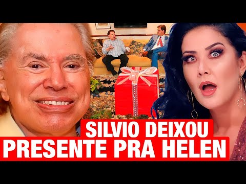 SILVIO SANTOS DEIXOU 1 PRESENTE PARA HELEN GANZAROLLI! VEJA O QUE FOI!