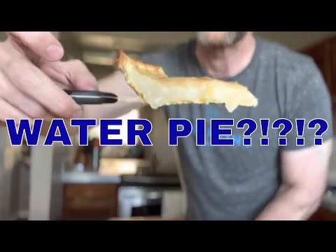 How to make Water Pie | WHAT?!?!? | Great Depression