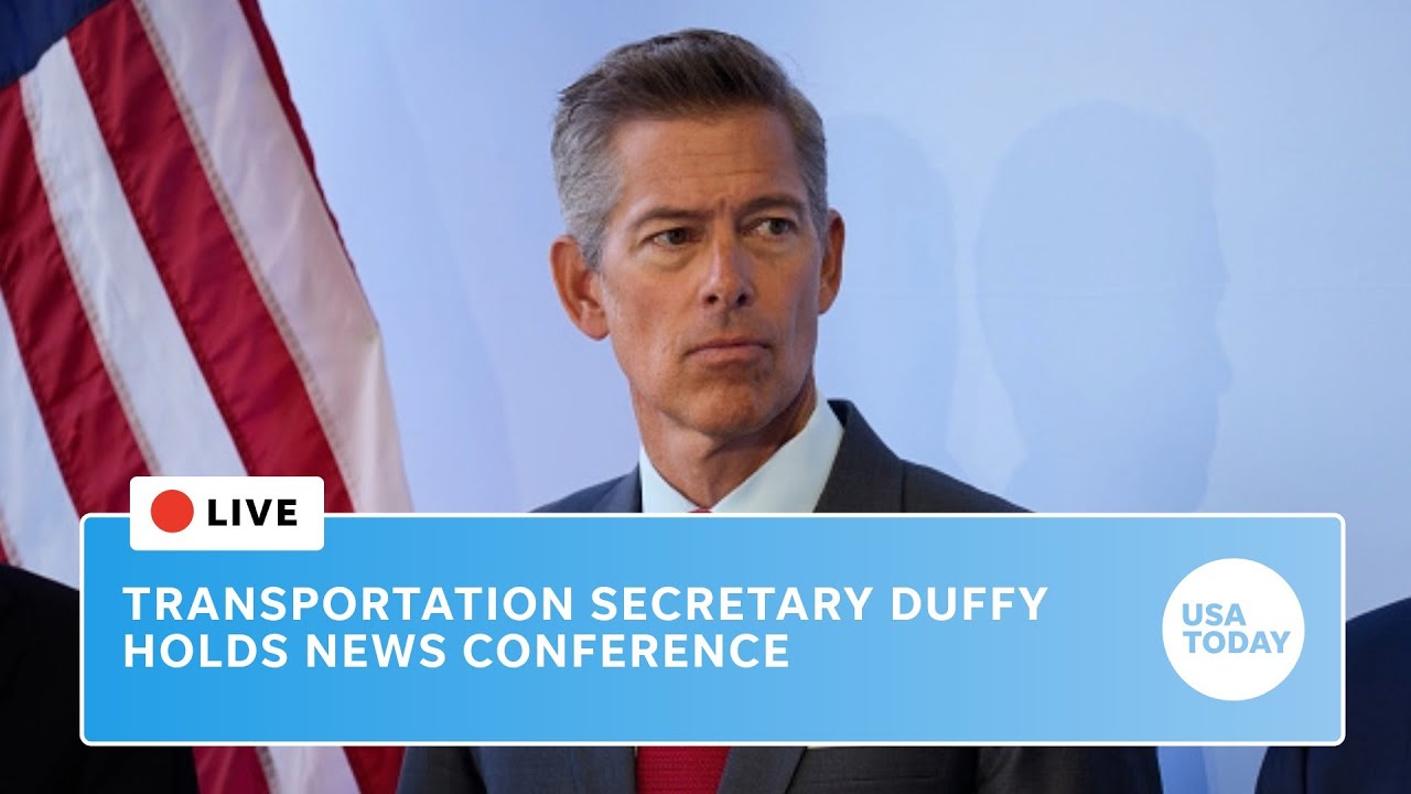 Watch live: Transportation Secretary Sean Duffy holds news conference