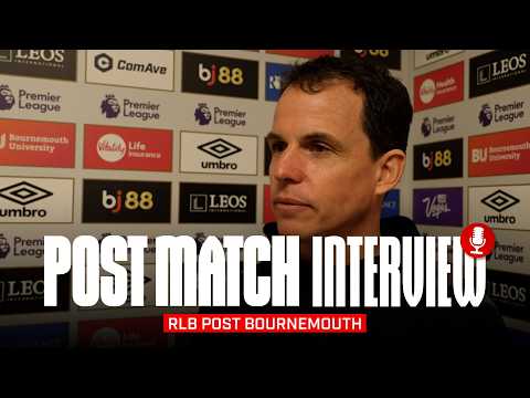 "'It was important to show our character" | Régis Le Bris Post Bournemouth | Post Match Interview