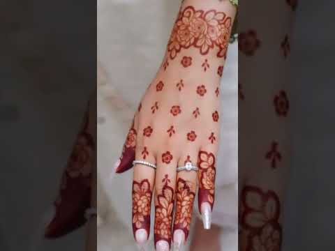 kaun si Mehandi acchi lagi comment mein jarur bataen 💜🥰