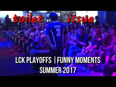 LCK PLAYOFFS | FUNNY/FAIL MOMENTS - 2017 Summer split